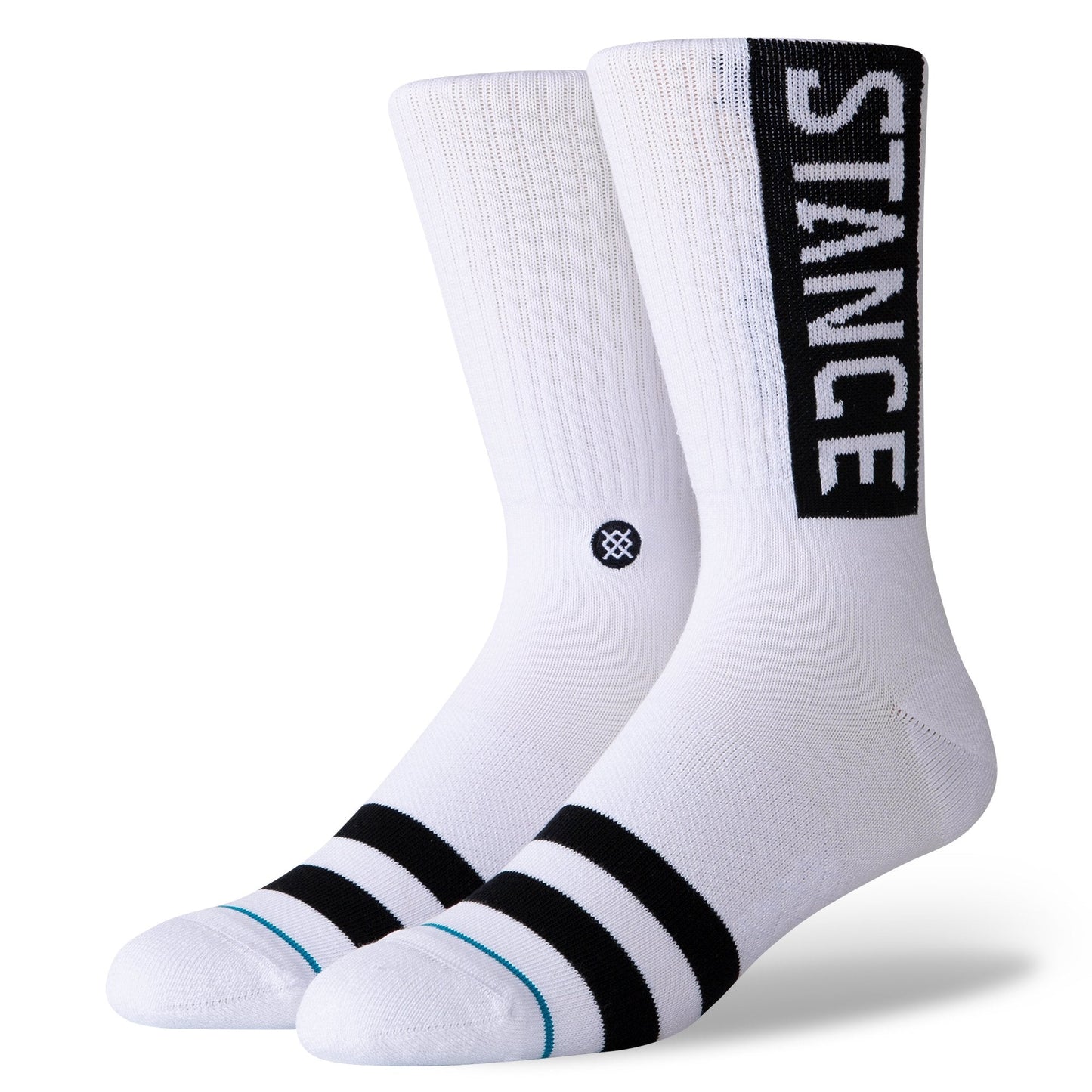 Stance OG Crew Sock 9 Pack White