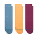 Stance Icon Crew Sock 3 Pack Dragon