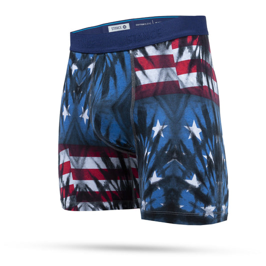 Stance boxer shorts Bowers men's navy blue color