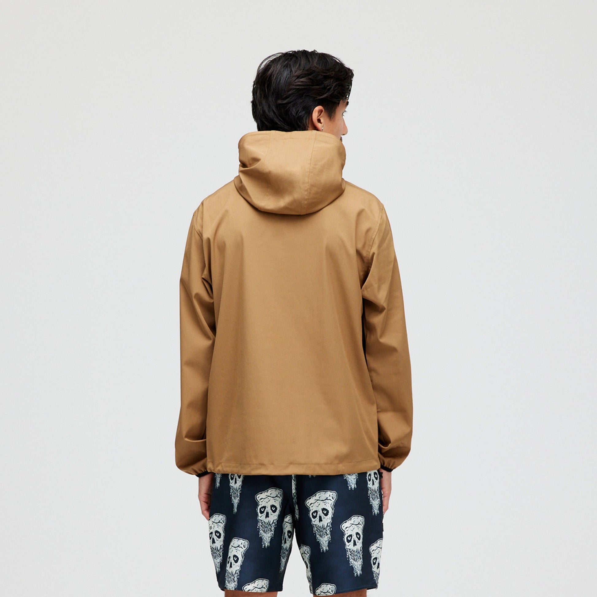 Stance Complex Anorak Brown |model