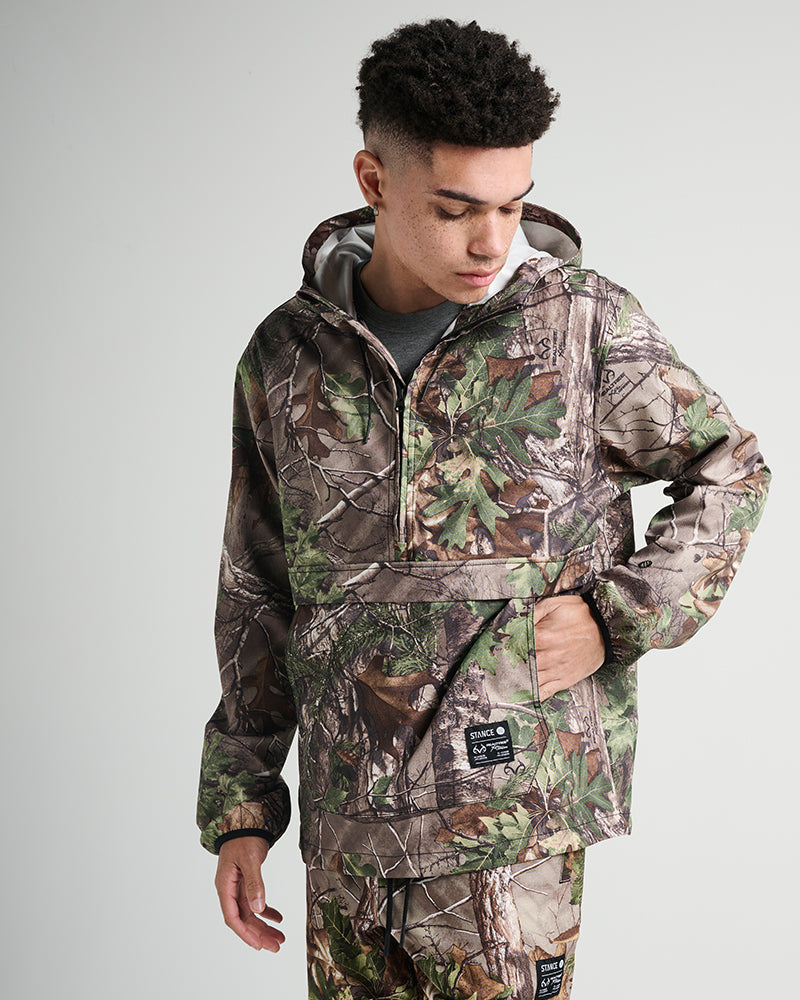 Stance Complex Anorak Realtree Camo – Stance Europe