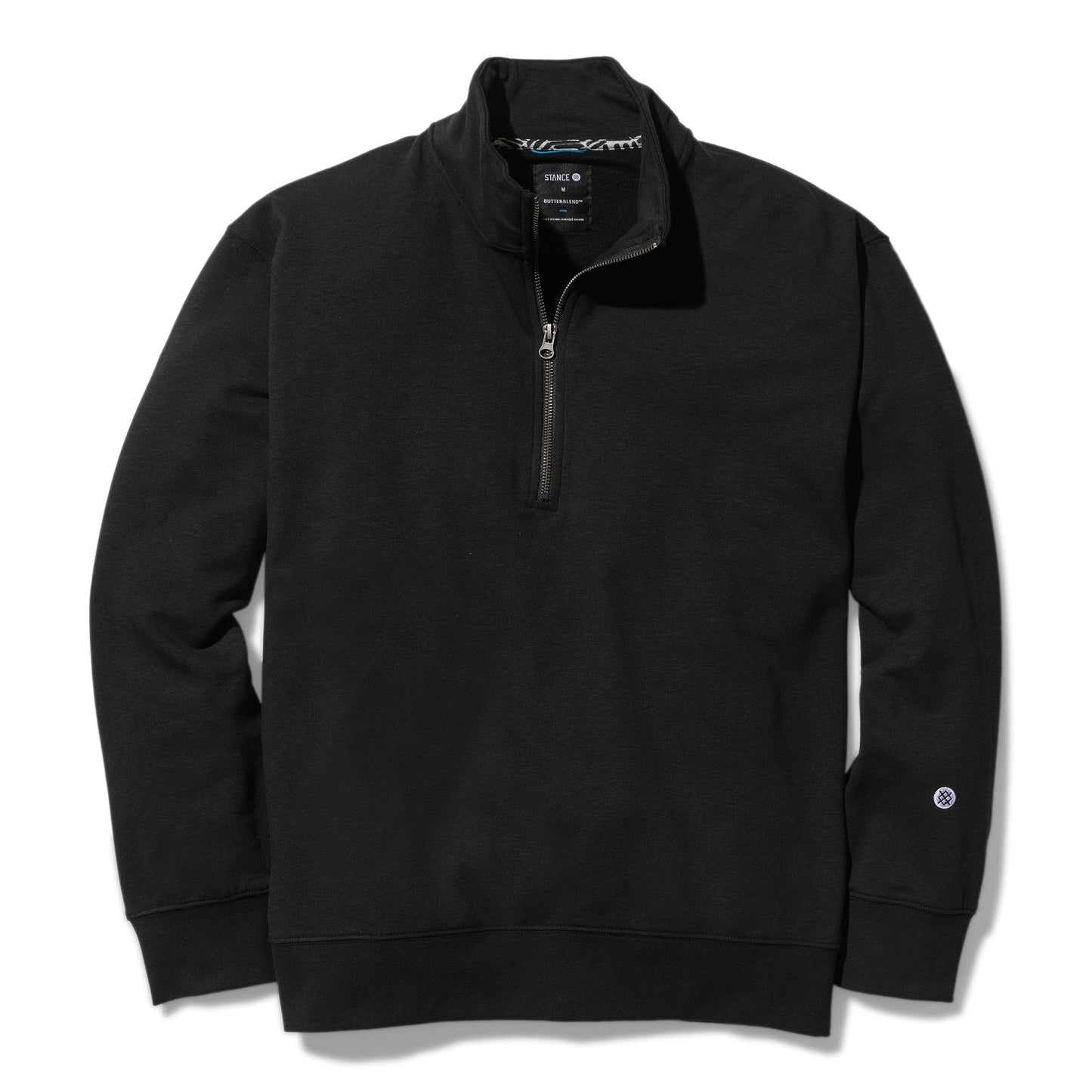 Stance Shelter 1/2 Zip Black