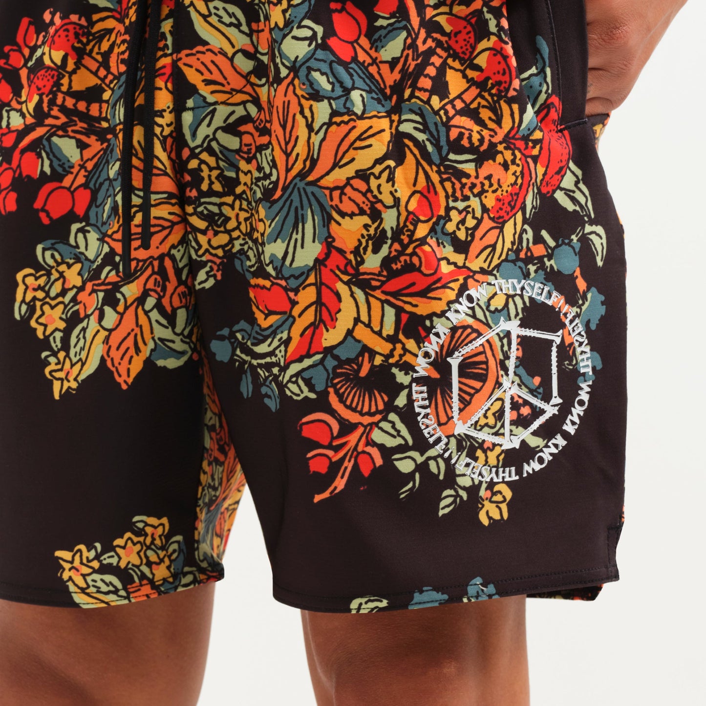 Stance Complex Athletic Short Black Yellow |model