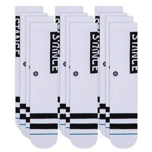 Stance Socks OG 6 Pack White