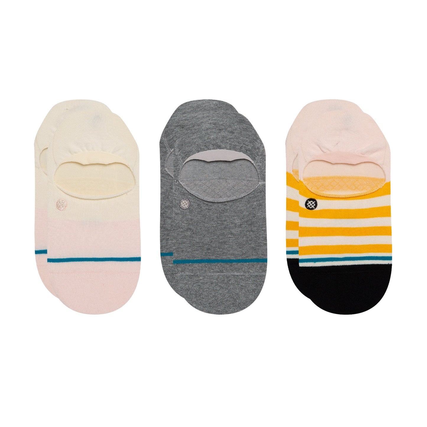 Stance Absolute No Show Sock 3 Pack Pink