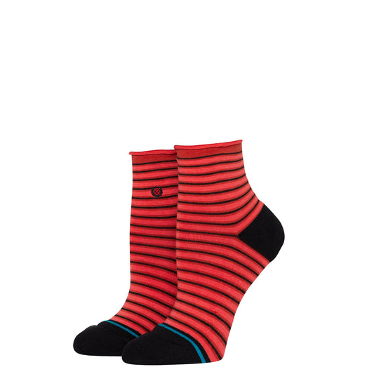 Stance Red Fade Quarter Sock Red Fade