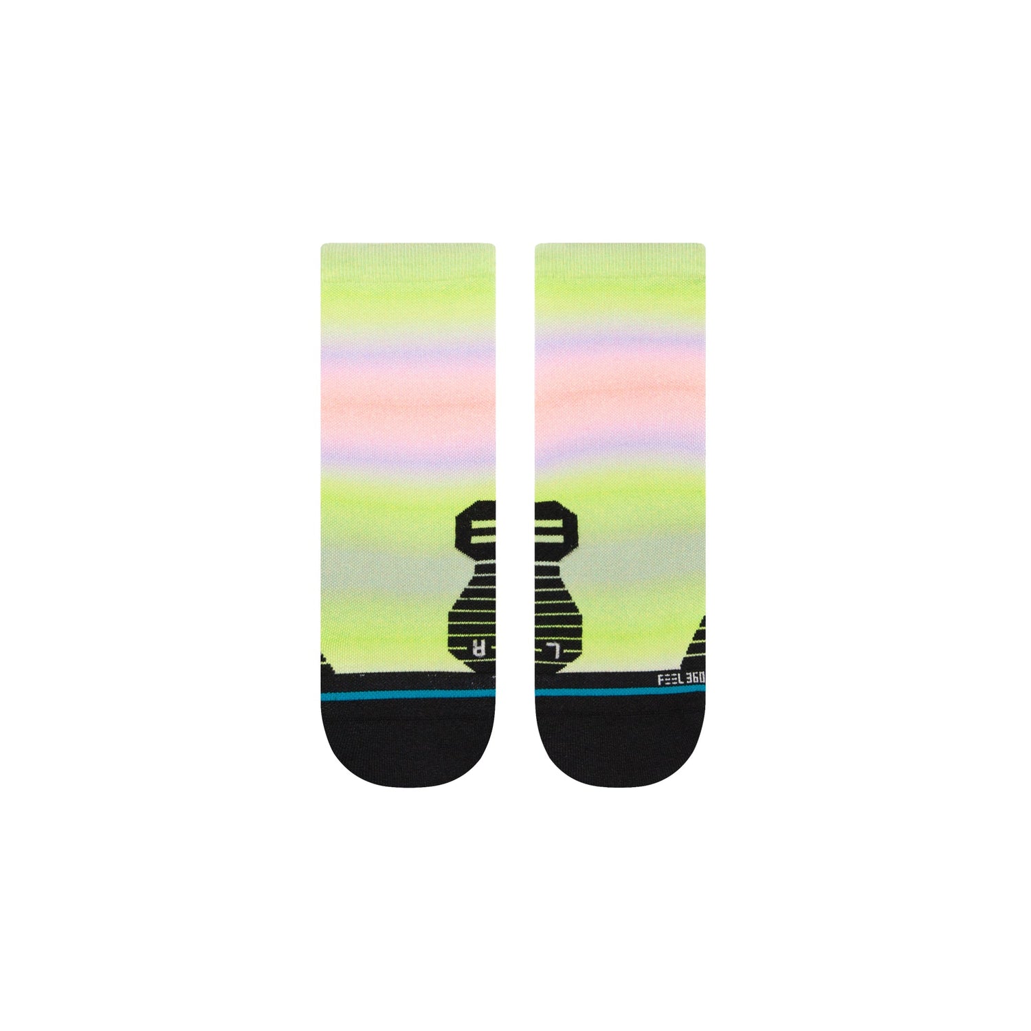 Stance All Time Quarter Sock Ombre