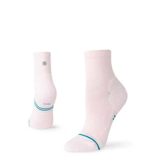 Stance Women'S Run Light Quarter Sock Lilac Ice