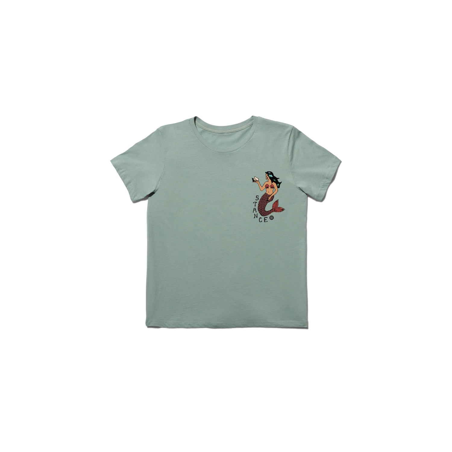 Stance Siren Song T-Shirt Sea Foam