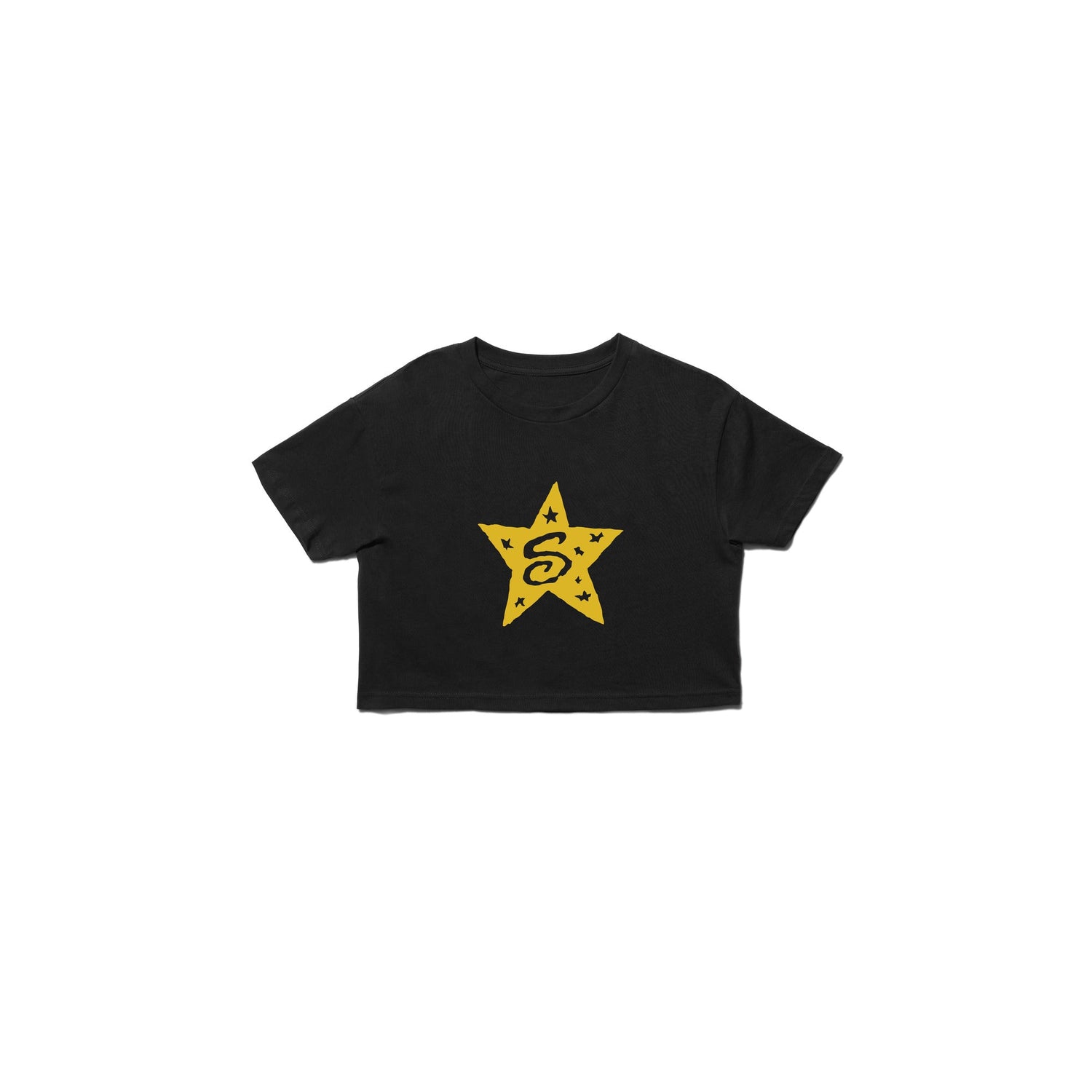 Stance Women's Star Power Crop T-Shirt Black