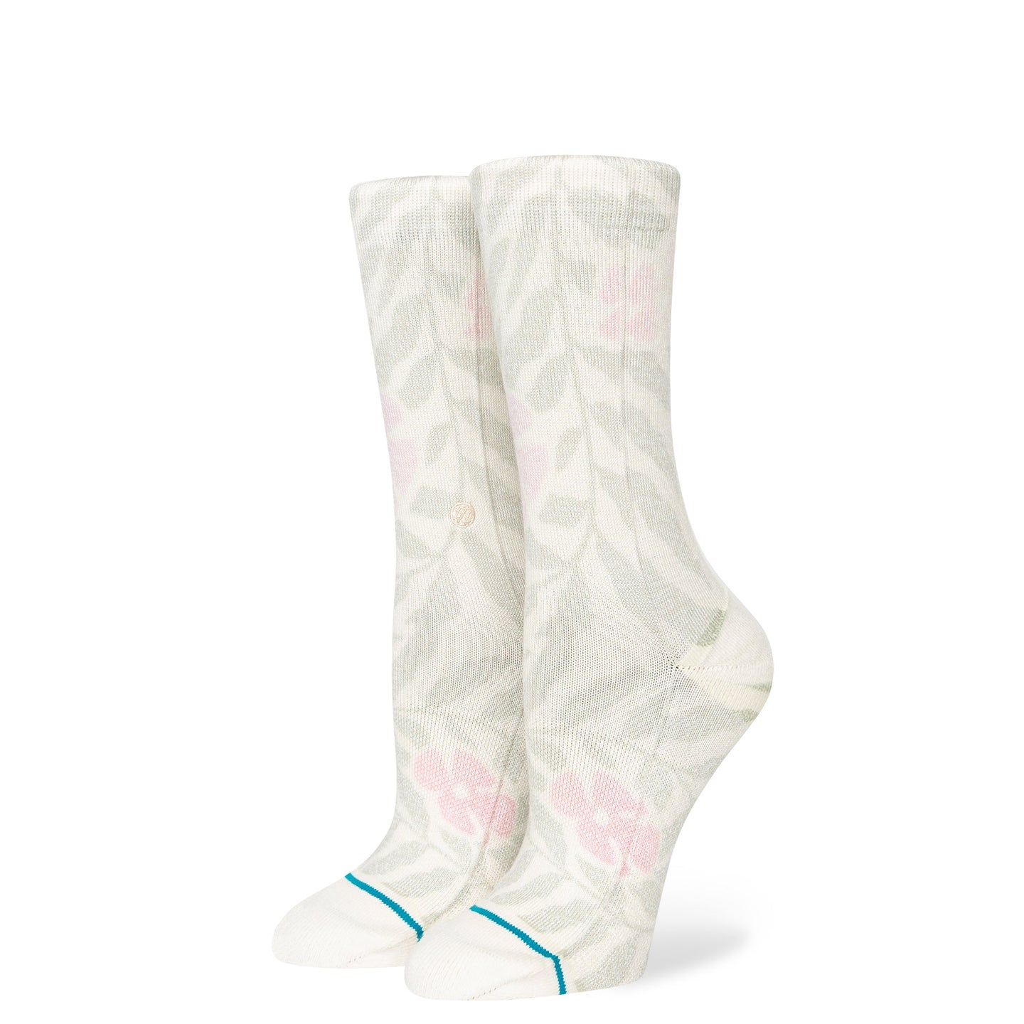 Stance Wiggles N Squiggles Crew Sock Off White