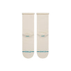 Stance Thicc Crew Sock Off White