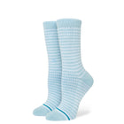 Stance Waffle Town Crew Sock Blue
