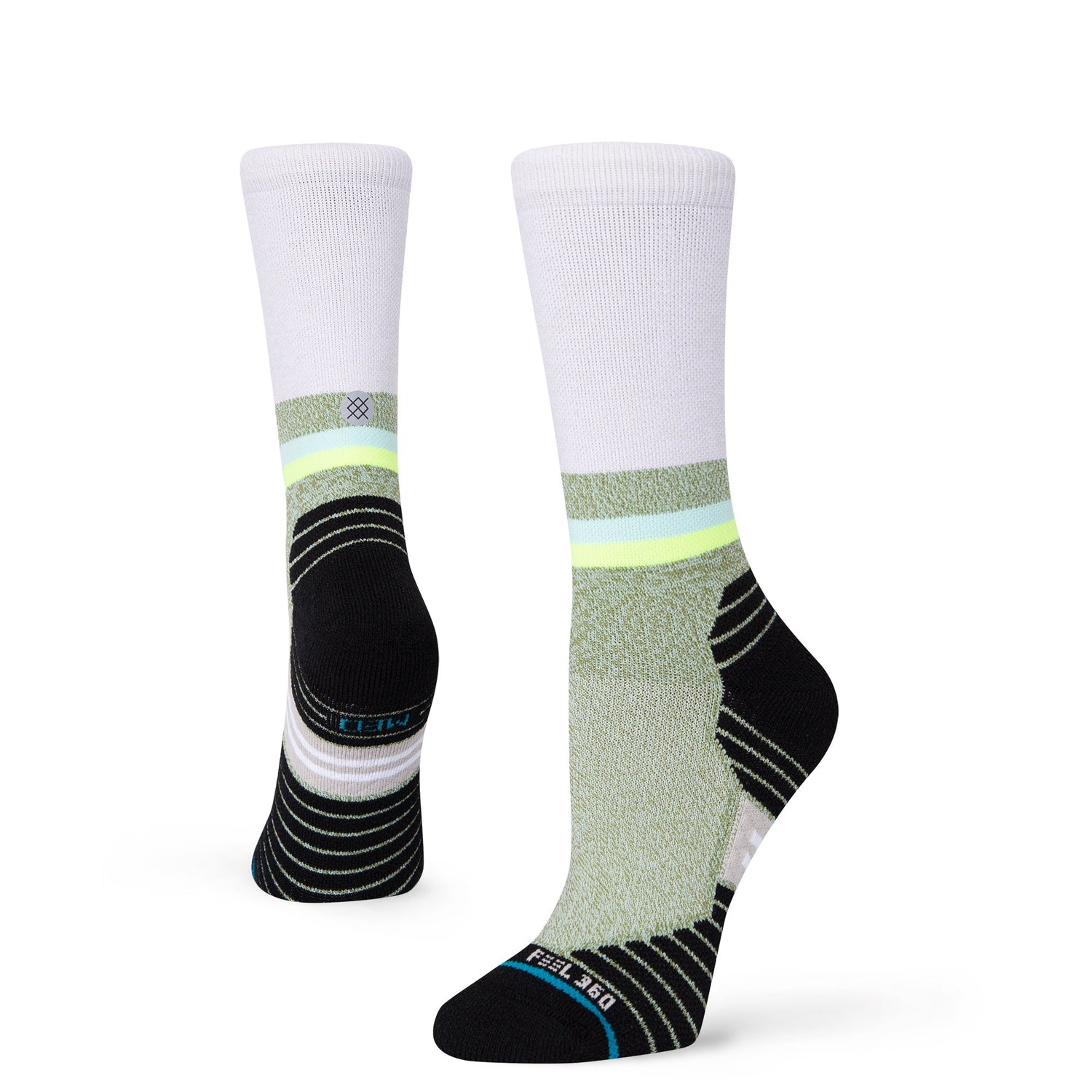 Stance Socks REVIVE CREW SOCK Green
